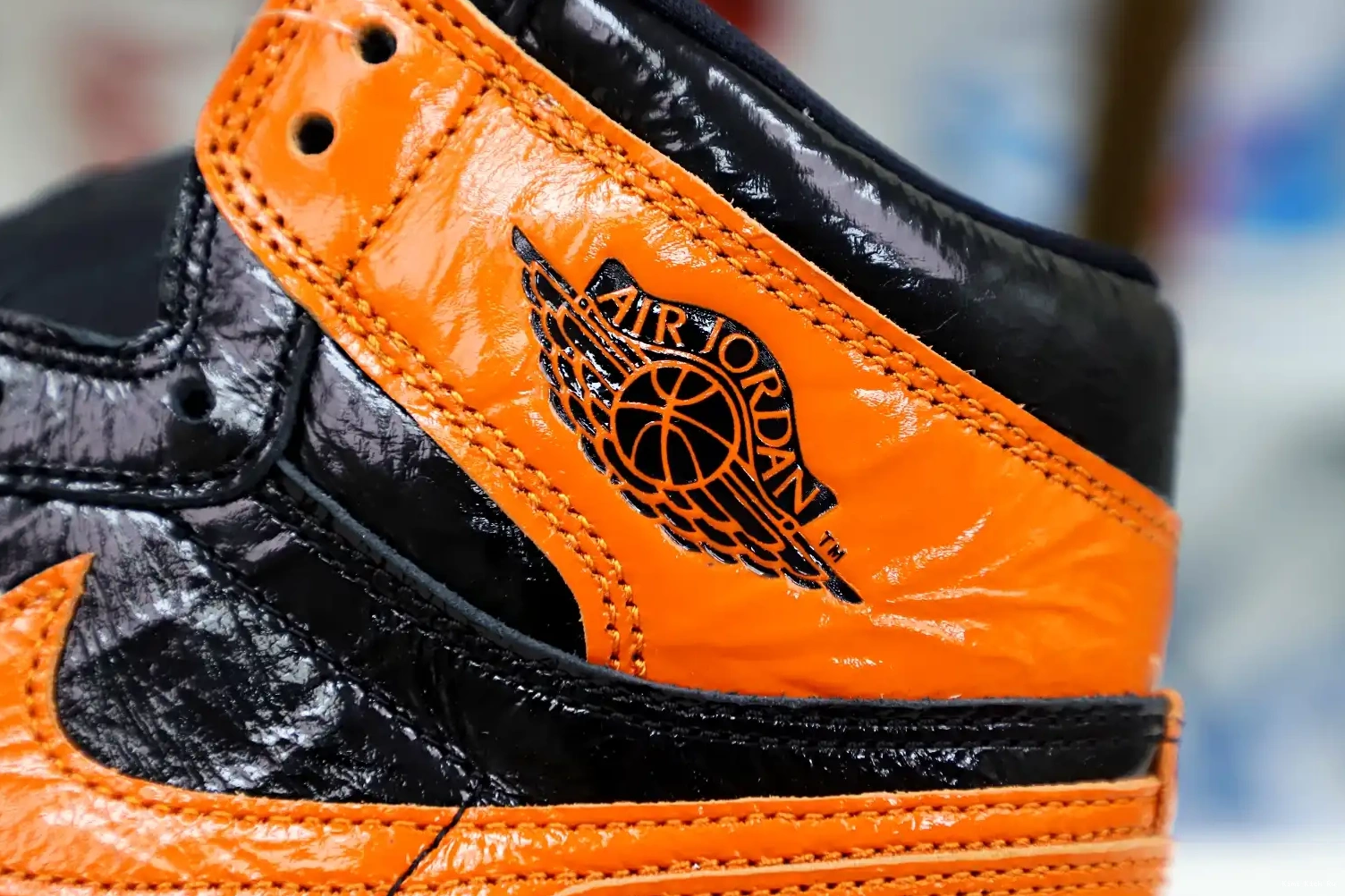 BACKBOARD RETRO AIR OG JORDAN HIGH 1 Kimikick 'SHATTERED 3.0' 0530